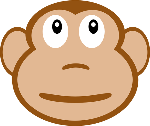 Małpa w twarz